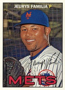 2016 Topps Heritage #35 Jeurys Familia Front