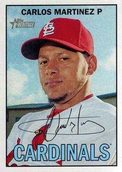 2016 Topps Heritage #36 Carlos Martinez Front