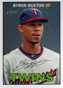 2016 Topps Heritage #50 Byron Buxton Front