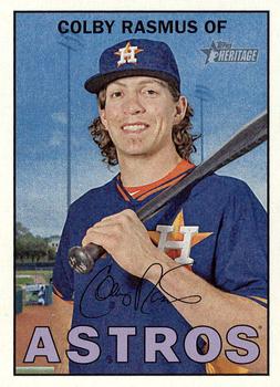 2016 Topps Heritage #83 Colby Rasmus Front