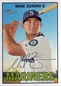 2016 Topps Heritage #223 Mike Zunino Front