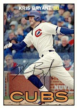 2016 Topps Heritage #70 Kris Bryant Front