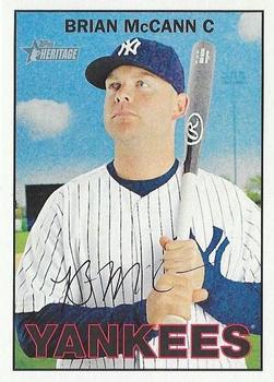 2016 Topps Heritage #25 Brian McCann Front