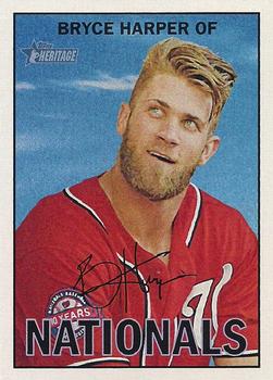 2016 Topps Heritage #450 Bryce Harper Front