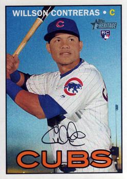 2016 Topps Heritage #505 Willson Contreras Front