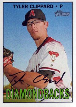 2016 Topps Heritage #551 Tyler Clippard Front