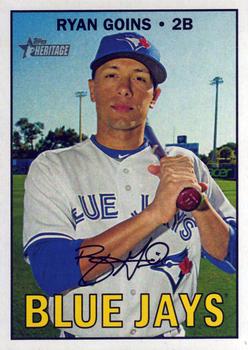 2016 Topps Heritage #563 Ryan Goins Front