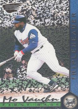 1999 Pacific Revolution - Tripleheader Tiers #11 Mo Vaughn  Front