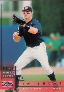 1998 Leaf Rookies & Stars #7 Jim Thome Front