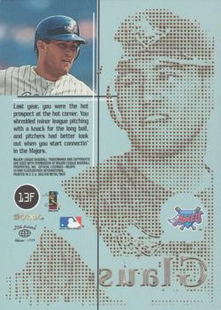 1999 SkyBox Molten Metal - Fusion #13F Troy Glaus Back