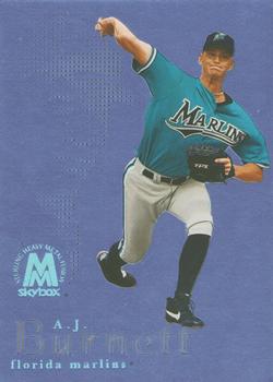 1999 SkyBox Molten Metal - Sterling Fusion #14F A.J. Burnett Front