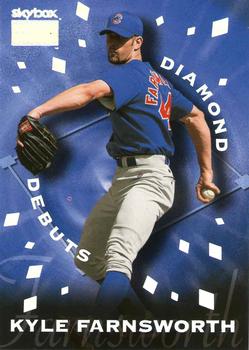 1999 SkyBox Premium - Diamond Debuts #2DD Kyle Farnsworth  Front