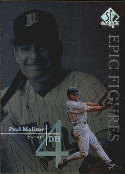 1999 SP Authentic - Epic Figures #E16 Paul Molitor  Front
