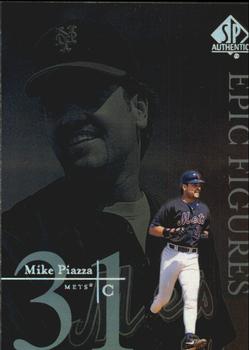 1999 SP Authentic - Epic Figures #E20 Mike Piazza  Front