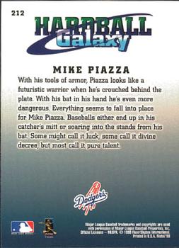 1998 Metal Universe #212 Mike Piazza Back