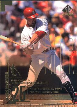 1999 SP Authentic - Home Run Chronicles #HR60 Mark McGwire  Front