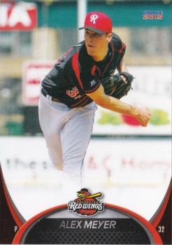2015 Choice Rochester Red Wings #15 Alex Meyer Front