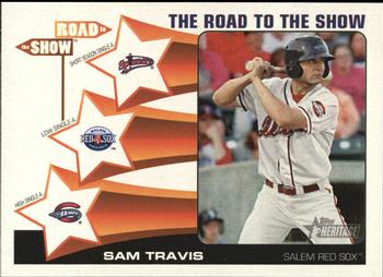 2015 Topps Heritage Minor League - The Road to the Show #RTTS-38 Sam Travis Front