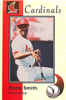 1994 St. Louis Cardinals Police #NNO Ozzie Smith Front