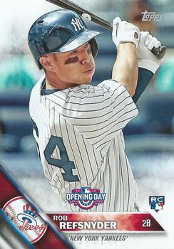2016 Topps Opening Day #OD-13 Rob Refsnyder Front