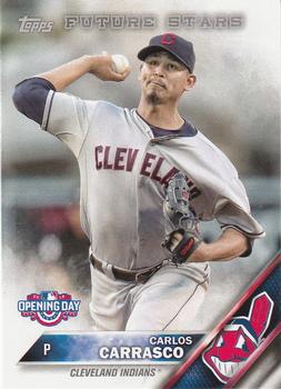 2016 Topps Opening Day #OD-85 Carlos Carrasco Front