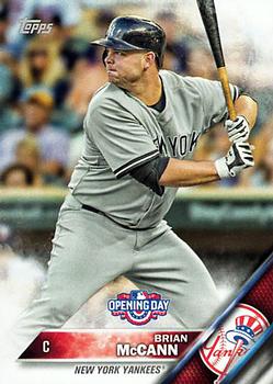 2016 Topps Opening Day #OD-130 Brian McCann Front