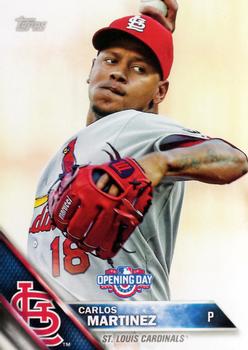 2016 Topps Opening Day #OD-131 Carlos Martinez Front