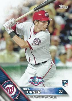 2016 Topps Opening Day #OD-154 Trea Turner Front