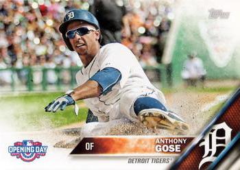 2016 Topps Opening Day #OD-160 Anthony Gose Front