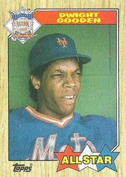 1987 Topps #603 Dwight Gooden Front