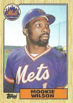 1987 Topps #625 Mookie Wilson Front