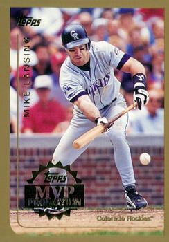1999 Topps - MVP Promotion #NNO Mike Lansing Front