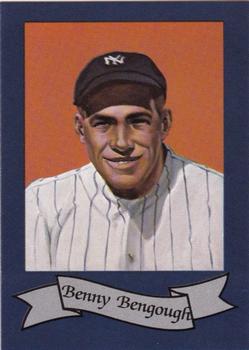 1984 Galasso 1927 Yankees #24 Benny Bengough Front