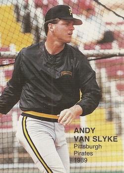 1989 Singles Superstars (unlicensed) #3 Andy Van Slyke Front