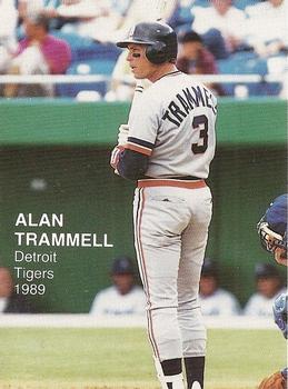 1989 Singles Superstars (unlicensed) #16 Alan Trammell Front