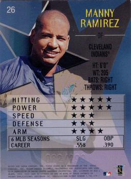 1999 Topps Stars - Foil #26 Manny Ramirez  Back