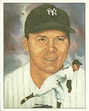 1983 TCMA 50 Years of New York Yankees All-Stars #6 Spud Chandler Front