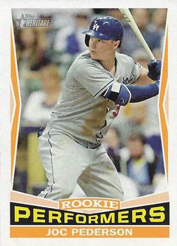 2015 Topps Heritage - Rookie Performers #RP-3 Joc Pederson Front
