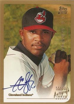 1999 Topps Traded and Rookies - Autographs #T33 CC Sabathia  Front