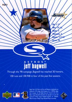 1999 UD Choice - StarQuest Blue #SQ23 Jeff Bagwell  Back