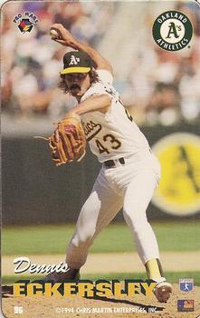 1994-95 Pro Mags #96 Dennis Eckersley Front