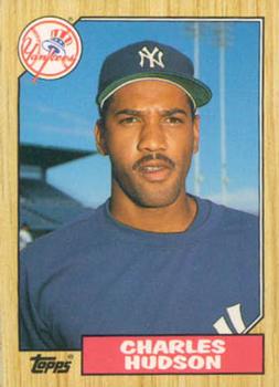 1987 Topps Traded #50T Charles Hudson Front