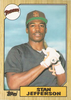 1987 Topps Traded #55T Stan Jefferson Front