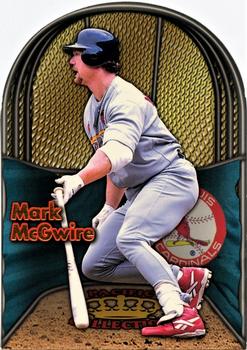 1998 Pacific - In the Cage Die Cuts #13 Mark McGwire Front
