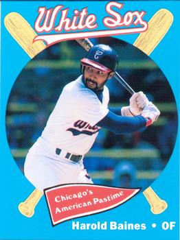 1989 Coca-Cola Chicago White Sox  #5 Harold Baines Front