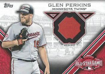 2015 Topps Update - All-Star Stitches #STIT-GP Glen Perkins Front