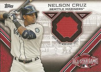 2015 Topps Update - All-Star Stitches #STIT-NC Nelson Cruz Front