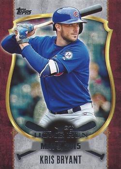 2015 Topps Update - First Home Run Silver #FHR-30 Kris Bryant Front