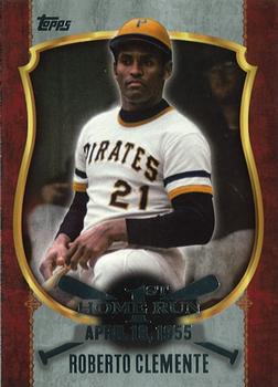 2015 Topps Update - First Home Run Silver #FHR-7 Roberto Clemente Front