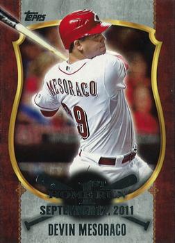 2015 Topps Update - First Home Run Silver #FHR-17 Devin Mesoraco Front